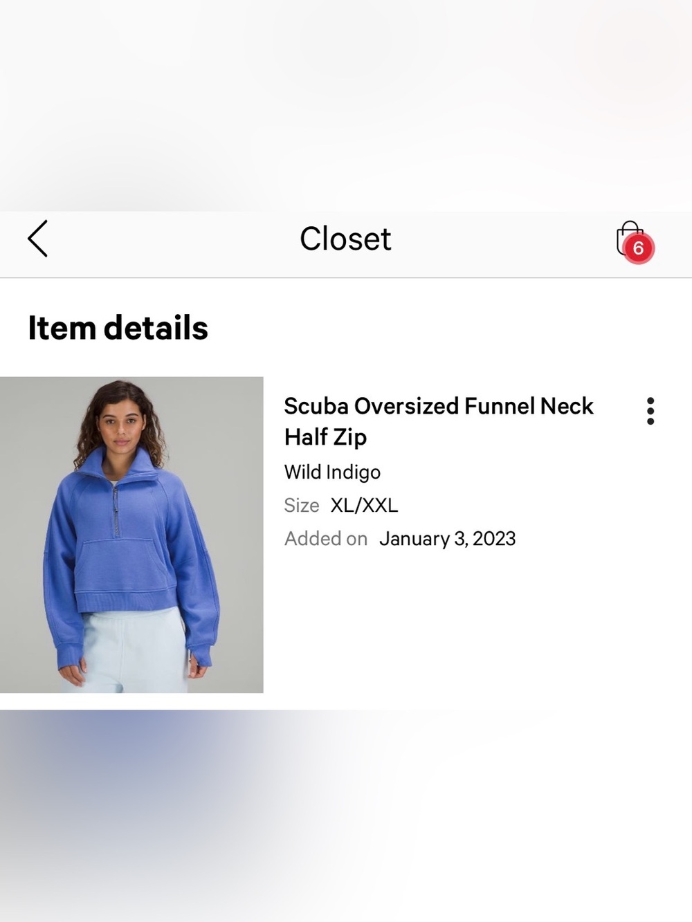 Lululemon Scuba - Picture 5 of 5